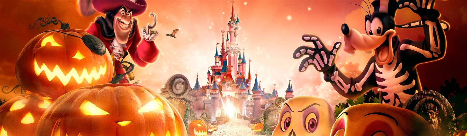 Euro Disney at Halloween